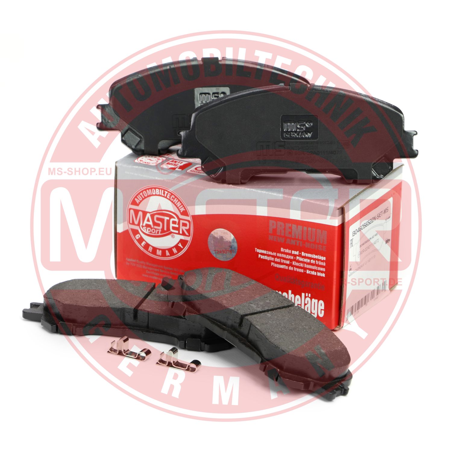 Placute frana MASTERSPORT GERMANY 13046056522N-SET-MS